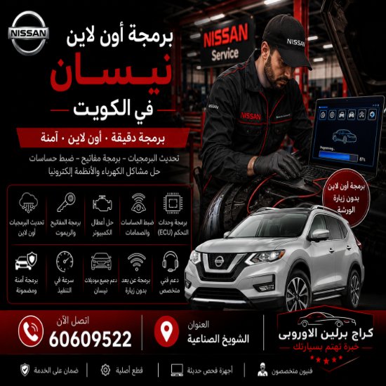 برمجة أون لاين نيسان