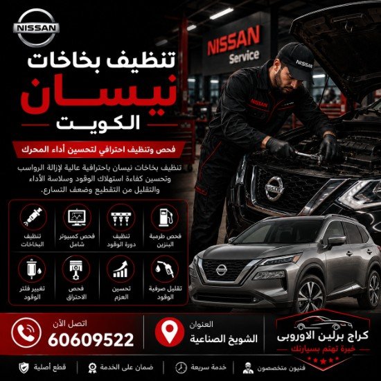تنظيف بخاخات نيسان