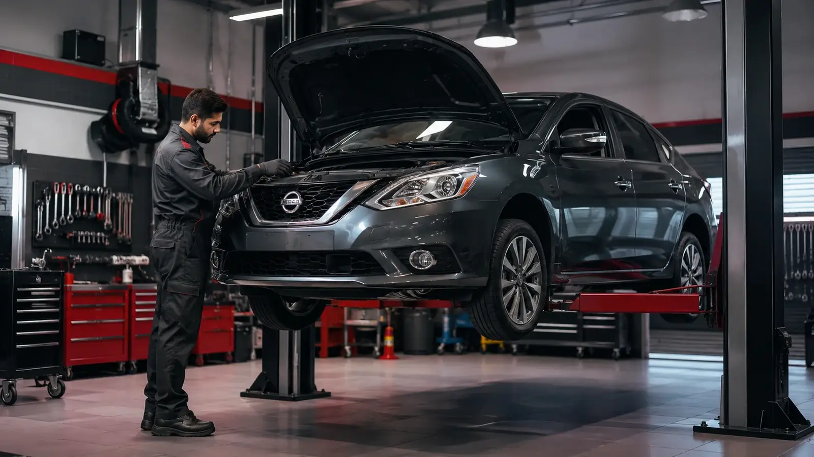 01 nissan repair garage