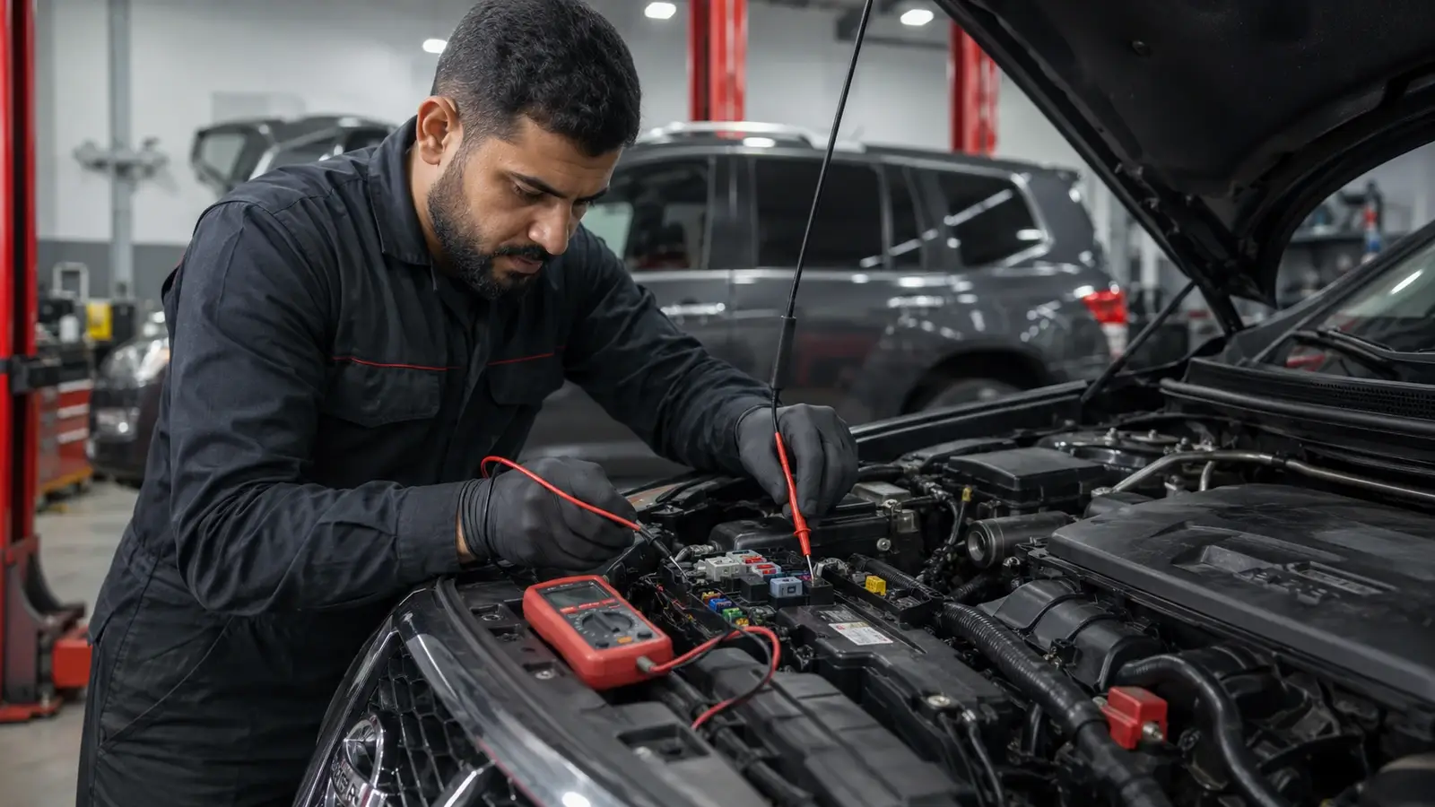09 nissan auto electrician
